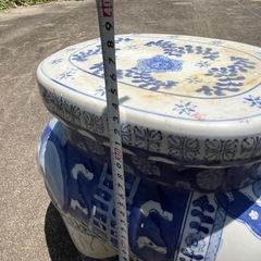 陶器花台と鉢セット（お話中です）の画像