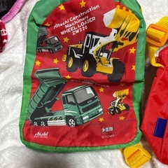 トミカ　ショルダー、リュック2点セット、新品　非売品　バラ売り可能ですの画像