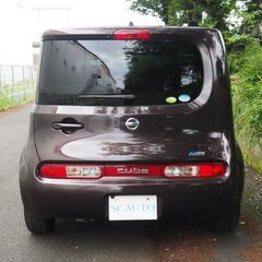 ローン＋カード可　日産　キューブ　１オーナー　ガラスルーフ◎　禁煙車　ナビ　Bluetooth◎　動画ありの画像