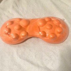 ★ 背中や腰や肩などのツボ トレーニング マッサージ器具 オレンジ 未使用 ★の画像