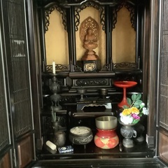 黒檀製仏壇の画像