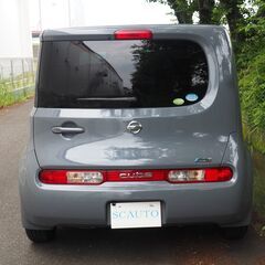 ローン＋カード可　日産　キューブ　たばこ臭なし◎　ナビ　Bluetooth◎　ドラレコ　Bカメラ　動画ありの画像