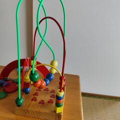 木製　ベビーおもちゃの画像