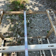 値段下げます。エアコン架台の画像