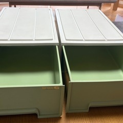 【引き出し式　収納ケース】　※2個！の画像
