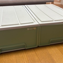 【引き出し式　収納ケース】　※2個！の画像