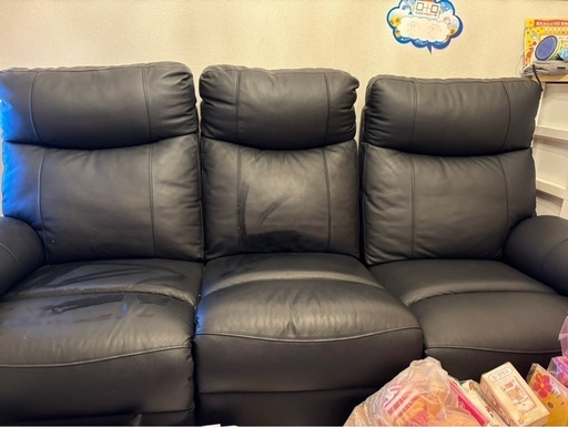 ニトリ製電動リクライニングソファ