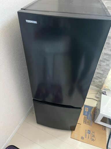 ▫️送料込み▫️2023年製 TOSHIBA 2ドア冷蔵庫 セミマットブラック
