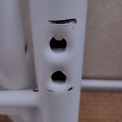 ニトリ スチール製ハイベッド（セパタ／シングル）の画像
