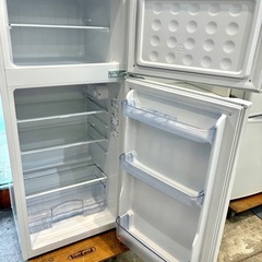 仙台市内トラック荷台渡し無料！ 2022 山善
 冷蔵庫 2ドア 中古 家電 買取 仙台 128Lの画像