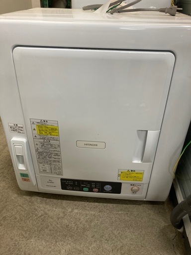 日立　衣類乾燥機　2020年式　6kg