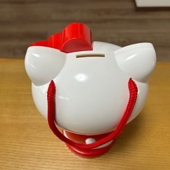 キティちゃん　貯金箱の画像