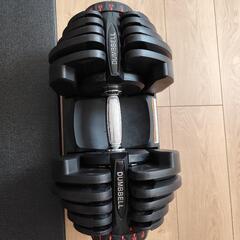 可変式ダンベル　40キロ　ベンチ台付の画像