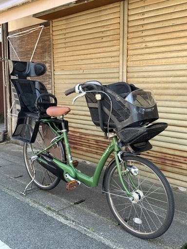 ☆整備済み☆BSアンジェリーノ子供乗せ自転車 (おねが) 元田中の