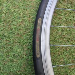700×28c 自転車前後輪ホイール実動外しの画像