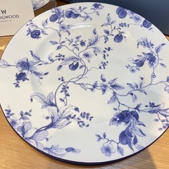 A7115【ウェッジウッド】 ブループラム プレート 大皿 27cm 6枚の画像