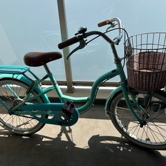 シルバーリング キュート　20インチ　子供用自転車の画像
