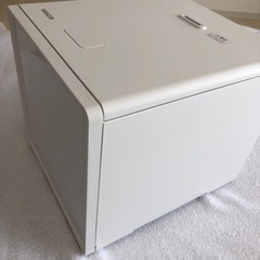 山善 キューブ型炊飯器　ホワイトの画像