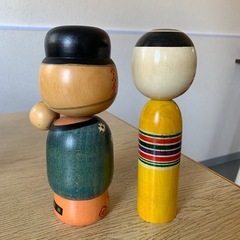 こけし　2体セットの画像