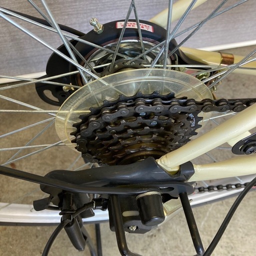 シティサイクル 27インチ 6段変速 saimoto Lecepharo サイモト