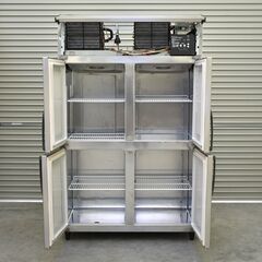 ≪yt1966ジ≫ ホシザキ 業務用4ドア冷凍冷蔵庫 HRF-120ZT3 3相200V 幅120cm 2017年製造 1凍3冷 簡易冷却確認済 中古厨房機器/宮城県仙台市 70626-01の画像