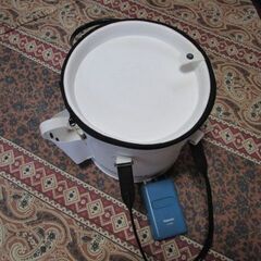 アジ活かしバケツ＆ブクブクの画像