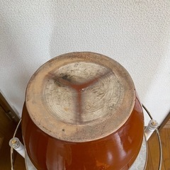 　8号　丸かめ 漬物容器の画像