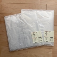 【新品未使用】無印良品 ポリプロピレンアルバム L判 264枚用 2点セットの画像