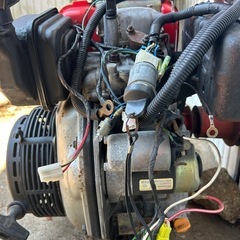 ヤンマー 空冷ディーゼルエンジン セル付き　L60SEP 汎用エンジン 6馬力　ディーゼルエンジン　発動機　エンジン　動力　軽油　宮崎の画像
