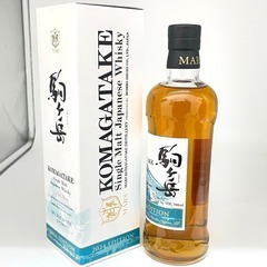 ウイスキー 駒ヶ岳 2024 ジャパニーズ シングルモルト 長野県 マルス駒ヶ岳蒸留所 本坊酒造 ノンチルフィルタード 700ml 50% 洋酒 古酒 未開栓 店頭引取りのみ エルパプラス 未使用品 【セレブール福井エルパプラス店】の画像