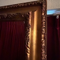 【レトロ】スタンドミラー[190✖️92]姿見.全身鏡.アンティーク、の画像