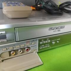 日本製 Panasonic パナソニック VHS/DVD一体型 レコーダー プレーヤー ビデオデッキ 動作品 リモコン ケーブル付の画像