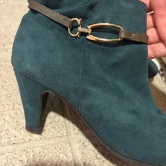 女性用　ブーツ　ヒール　24.5　の画像