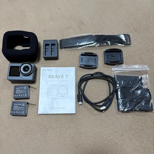 アクションカメラAKASO BRAVE 7 【美品】
