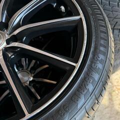 🌞215/45ZR18⭐工賃込み！プリウスに！アルミホイール付サマータイヤ入荷しました🌞の画像