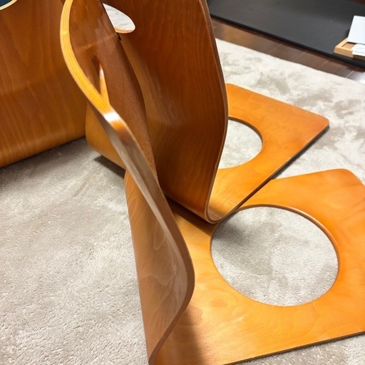 oliver 木製座椅子4脚セット (ケン) 豊田市の椅子《座椅子》の