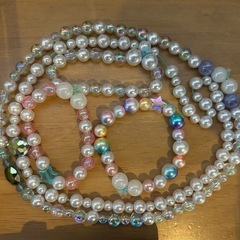 ハンドメイド ビーズ パールの画像