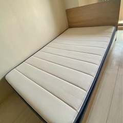 オリジナルベッド➕マットレスの画像