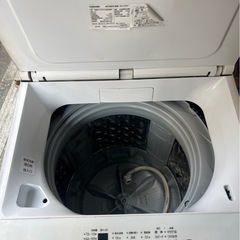 さきんつ様‼️7/19‼️東芝 10kg 2018年製 AW-10M7 汚れあり の画像