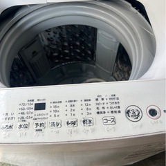 さきんつ様‼️7/19‼️東芝 10kg 2018年製 AW-10M7 汚れあり の画像