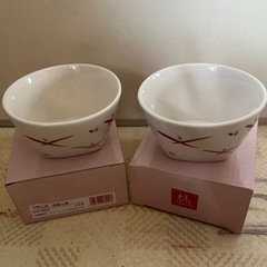 たち吉　つゆしば赤絵小鉢