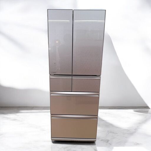 三菱ノンフロン冷凍冷蔵庫 470L 2021年製 三菱電機 冷蔵庫：置ける