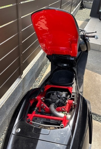 不動車 マグザム 部品取り丸車で。（ヤマハマグザムカスタム部品