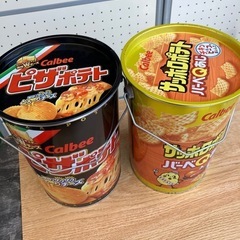11135😺　空き缶　カルビー　サッポロポテト　ピザポテトの画像
