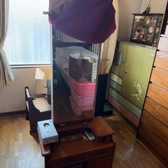 姿見鏡の画像