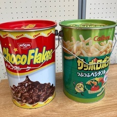 11126😺　空き缶　カルビー　サッポロポテト　NISSIN チ...