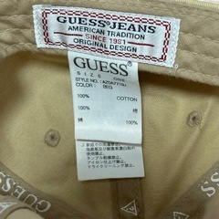 GUESS キャップの画像