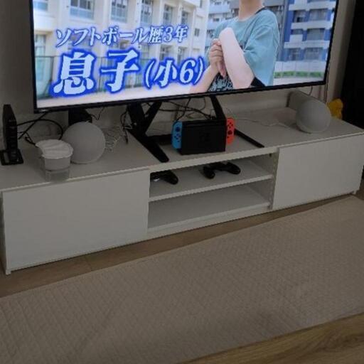テレビ台150cm (justway) 東京の収納家具《テレビ台》の中古