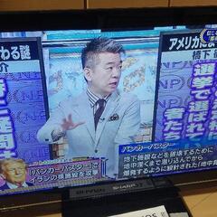 ☆SHARP　シャープ　24インチ液晶テレビ　LC-24K7　説明書、リモコン付き！（現状渡し）☆の画像