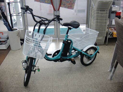 ☆愛知県からカイホウジャパン電動アシスト三輪自転車 BEPN20-CG